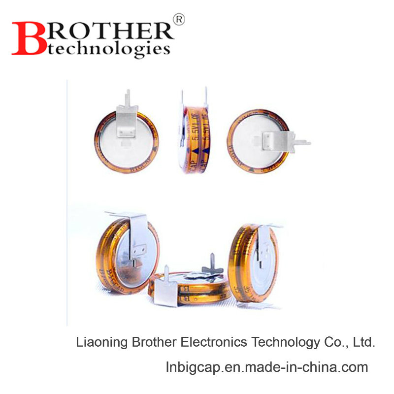 Bigcap 85c Coin Type 5.5V 1.0f Supercapacitor/Farad Capacitor for Smart Meter