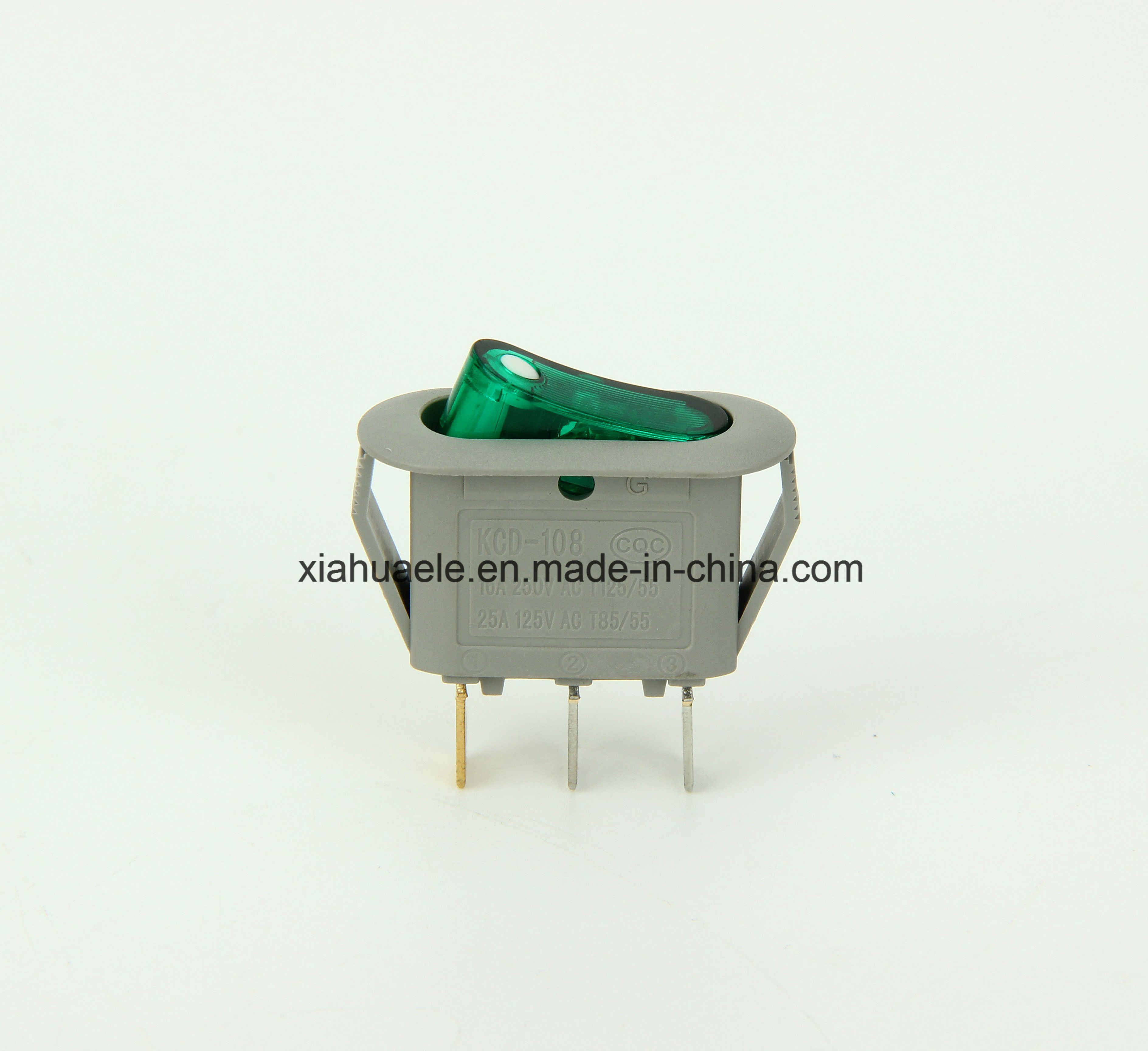 Kcd-108 Series for Home Appliance Colourful Rocker Switch