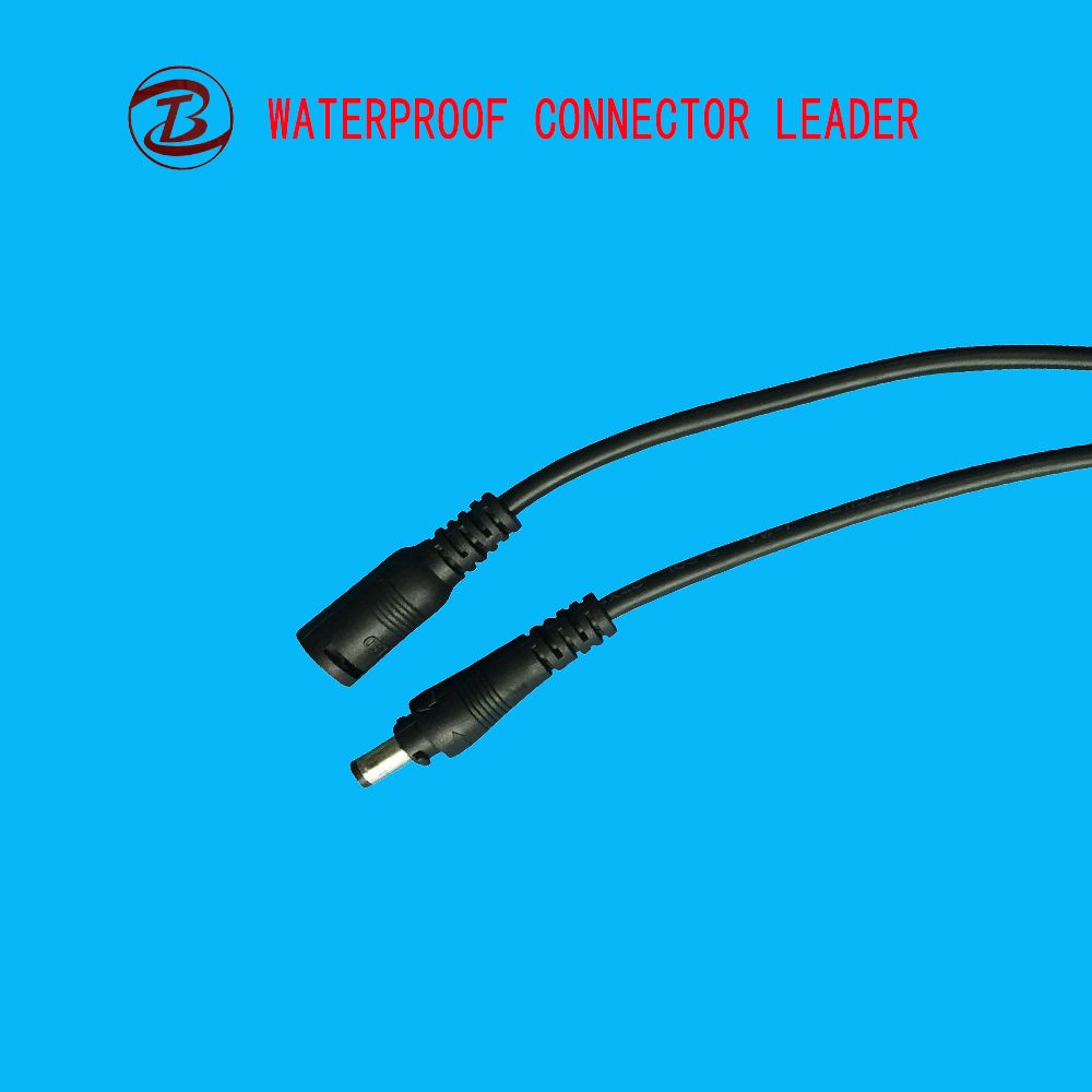Waterproof DC Power Connector for CCTV Camera
