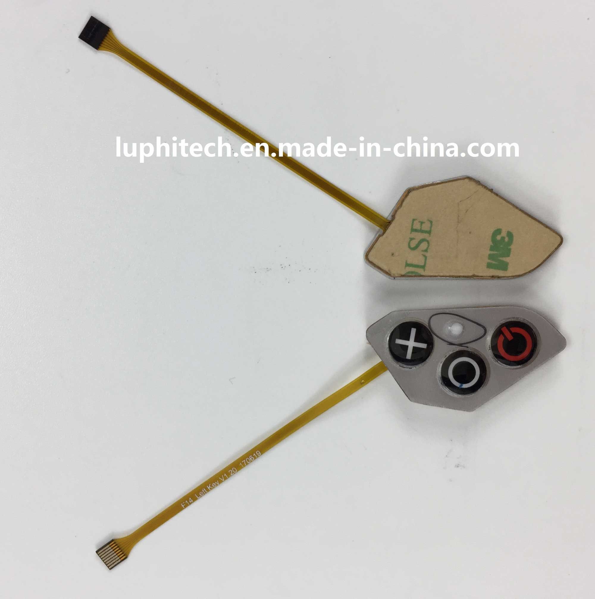 Round Embossed Buttonssmalle Size FPC Membrane Switch