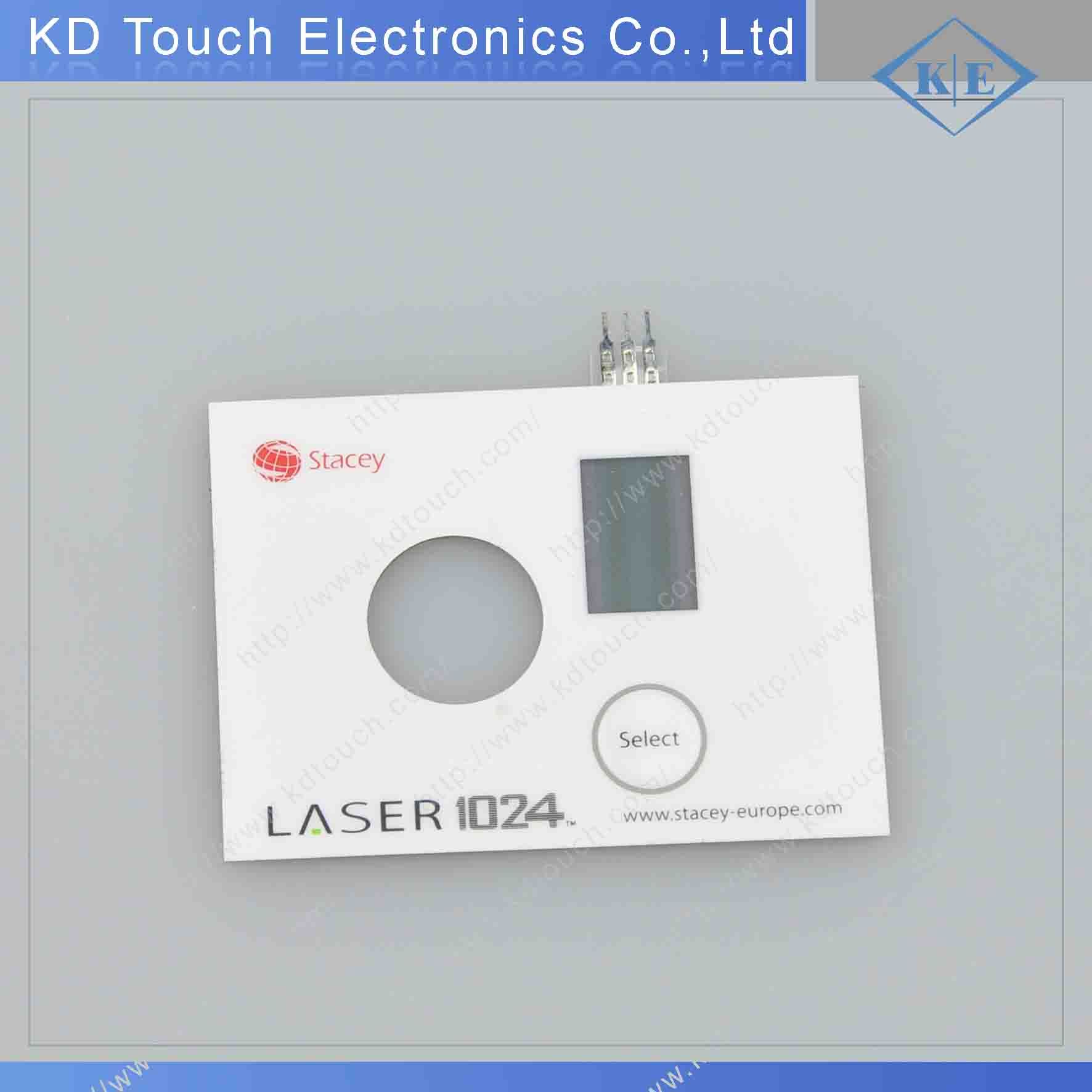OEM Push Button Dome Embossed Membrane Keypad Switch with Male Pin