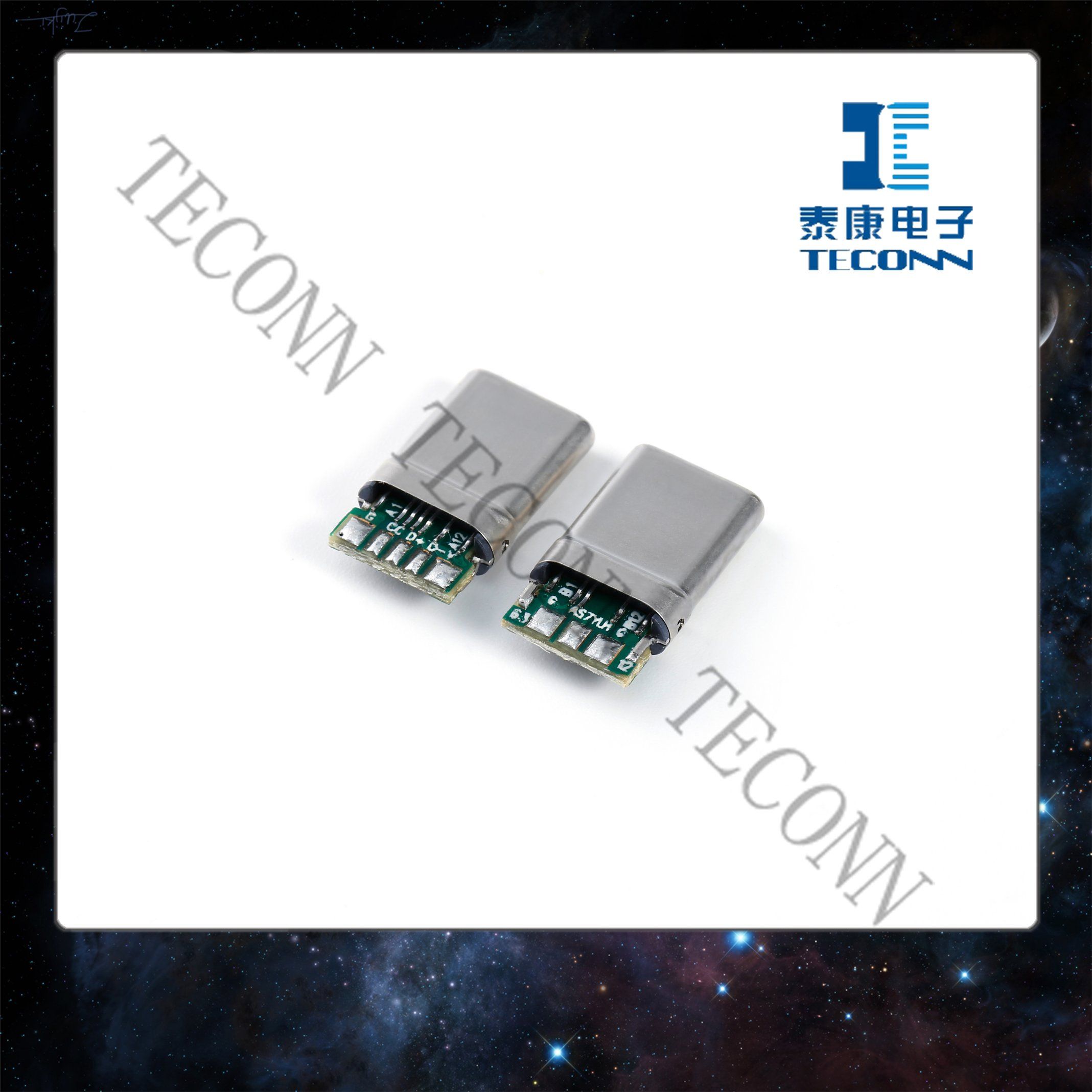 USB Type C 2.0 Cable Connector 1203L