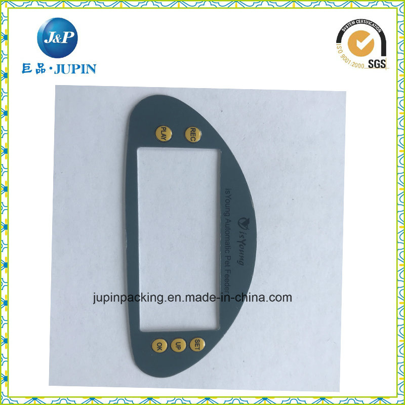 High Temperature Resistant 3m Adhesive Full Color PC Overlay Panels (jp-np-002)