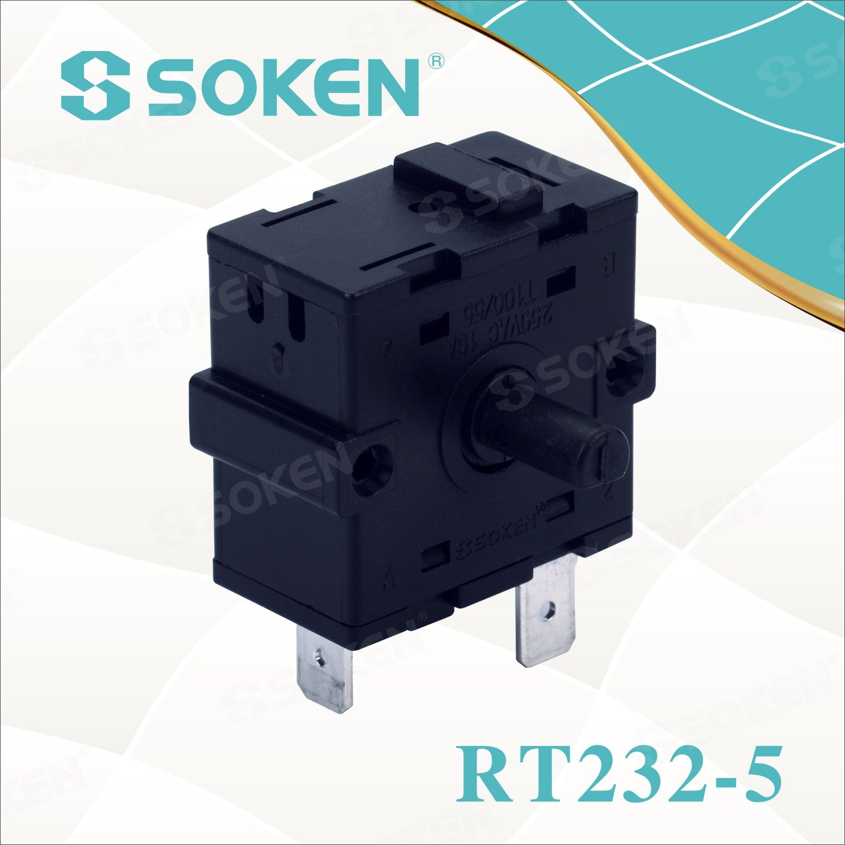 Soken Electrical Heater Rotary Switch