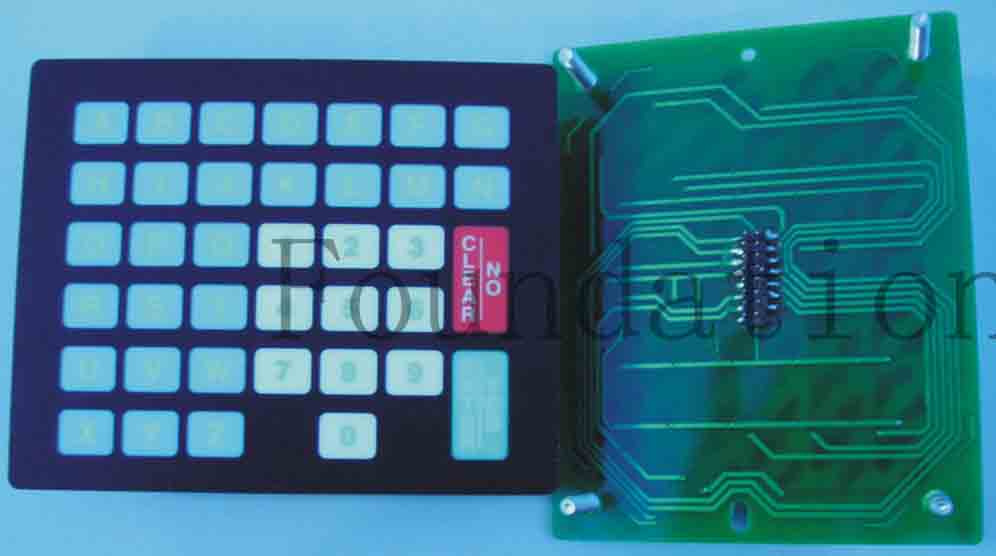 Flat Printed FPC Flexible Circuit Membrane Switch