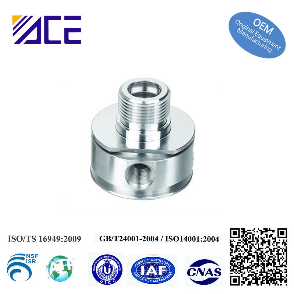 Precision Machined Aluminum Communication Adapter
