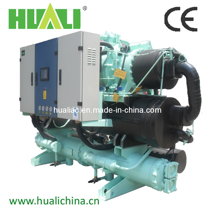 Industrial Double Screw Chiller, Water Cooled Chiller #
