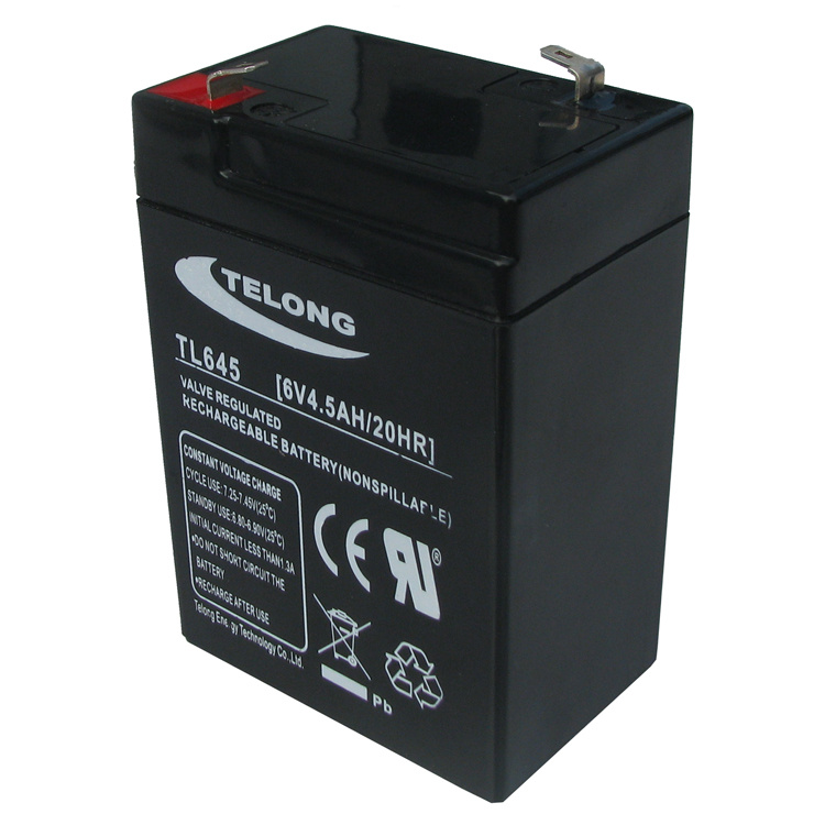 6V4.5ah Solar LED Light Battery Portable Lamp Battery