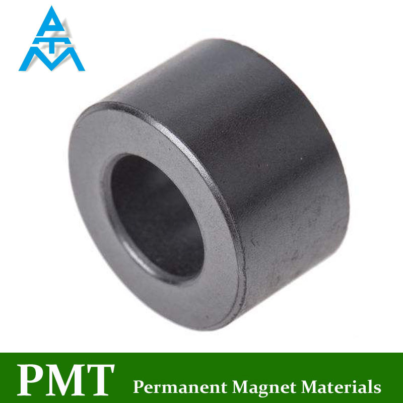 D25 Ring Sintered Ferrite Magnet with Mn Zn Magnetic Material