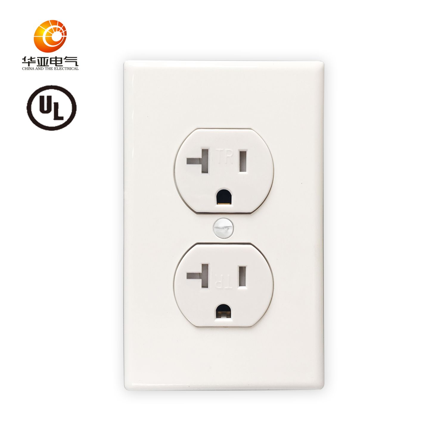 20A 125volt American Tr/Tamper-Resistant Socket UL Listed