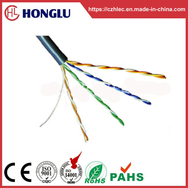 Wholesale Black Stranded Cat5e STP Computer Cable (SY115)