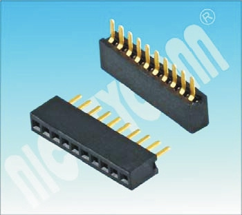 Factory pH: 2.0 mm 1*1-40p Female Header Connector U Type DIP Female Header