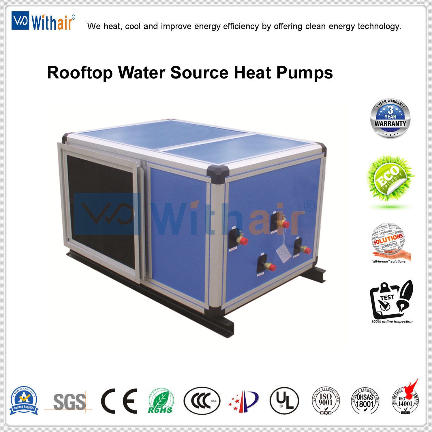 Rooftop Wshp (Water Source Heat Pumps)