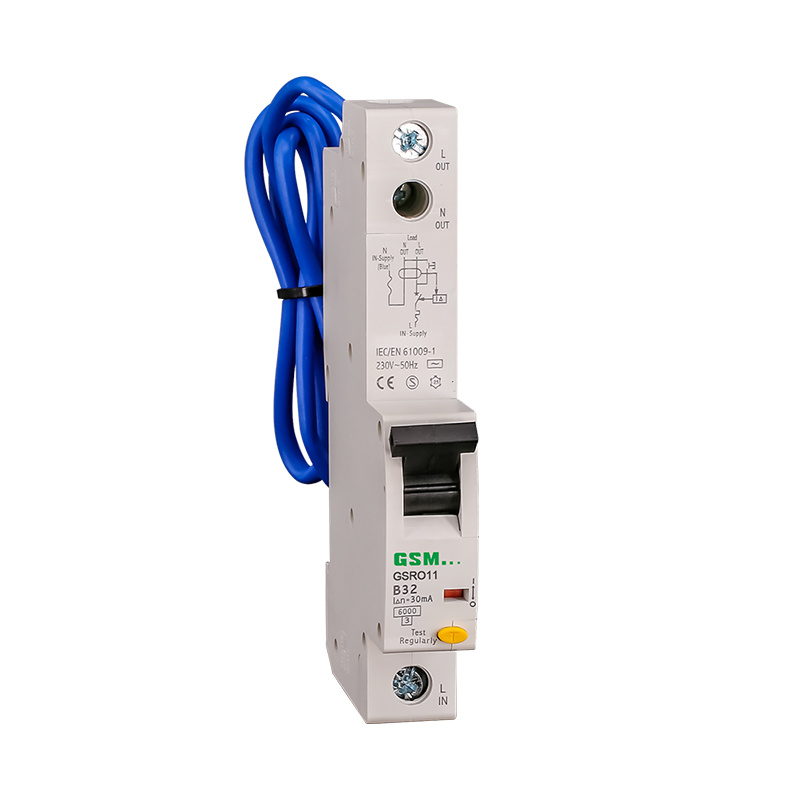 RCBO Miniature Circuit Breaker MCB Gsro11-63