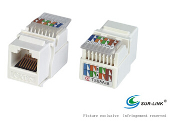 Factory Price Tooless UTP Cat. 6 Keystone Jack