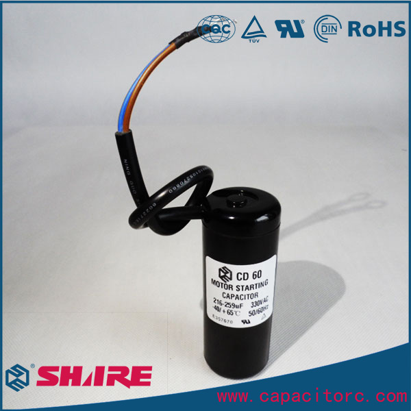Refrigerator Parts Capacitor, Air Conditioner Capacitor