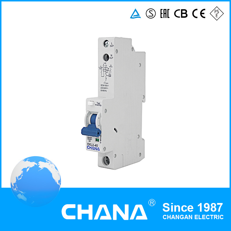 RCCB with Overcurrent Protection (Electronic Type) RCBO