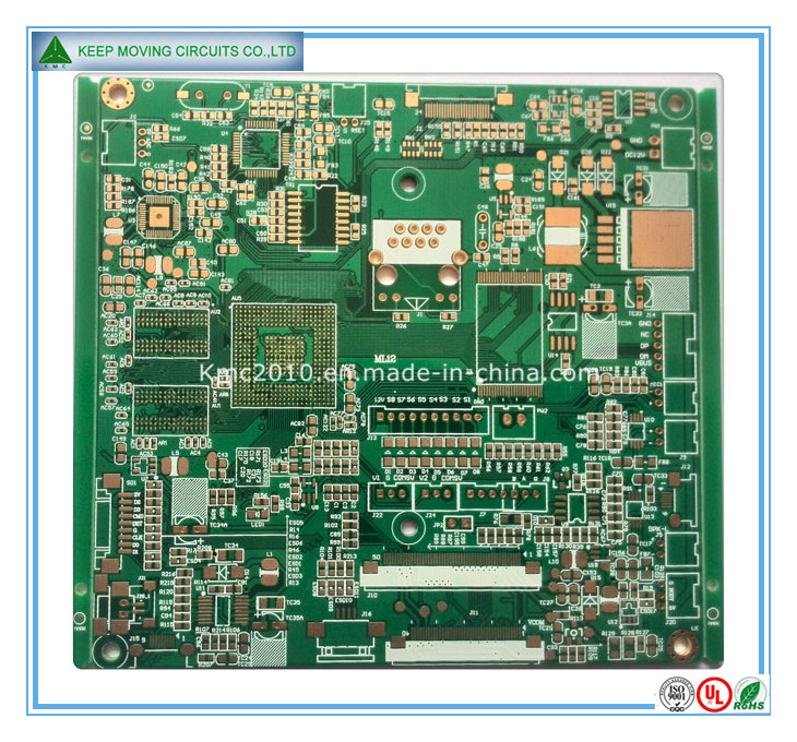 Multilayer HDI Differential Impedance PCB with Immersion Gold