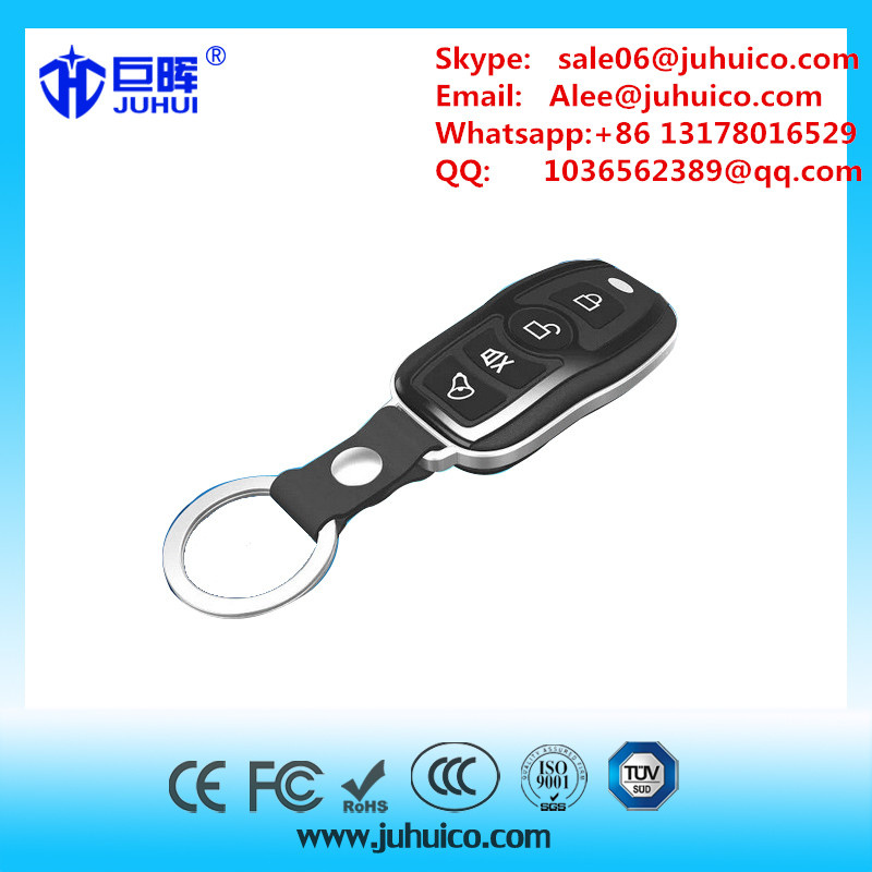 Waterproof 433MHz Door Remote Transmitter with Rubber Buttons