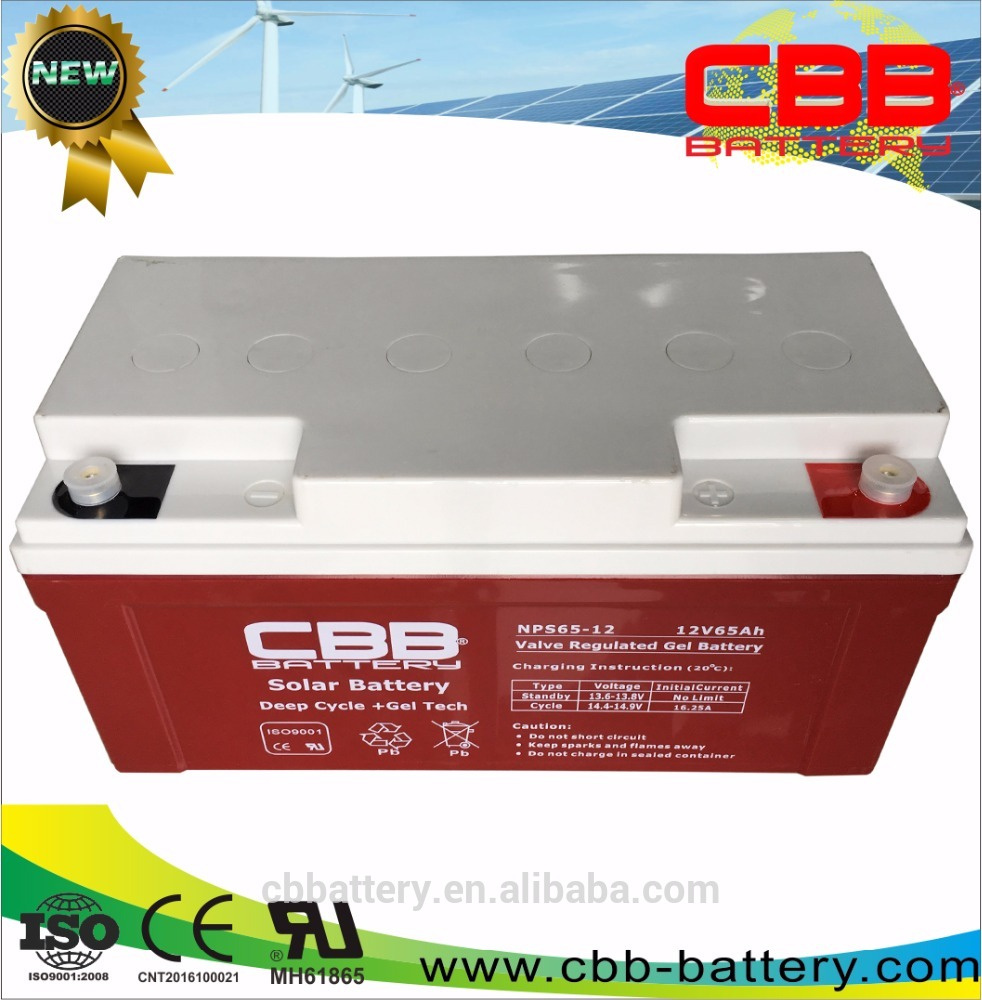12V 65ah Reliable Quality VRLA Battery
