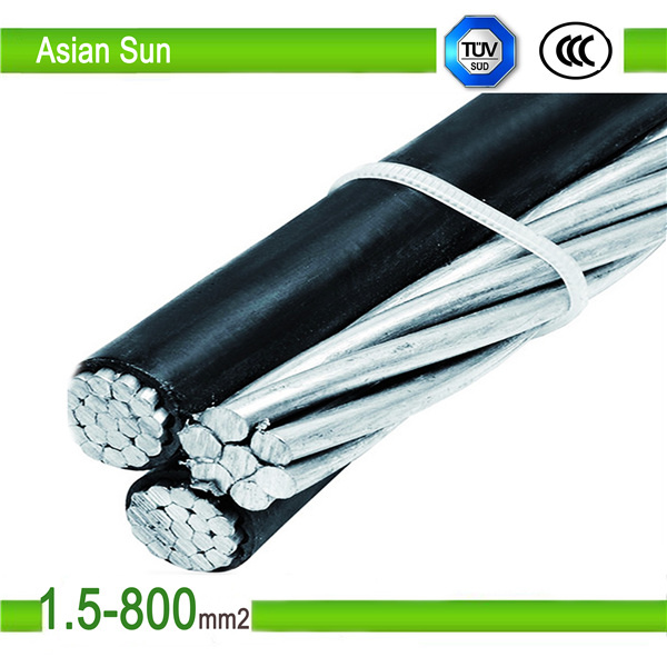 High Quality Overhead Low Voltage Aerial Bundle Cable