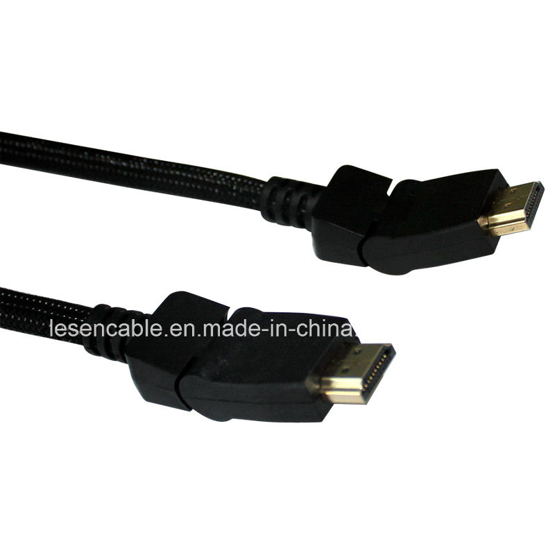 180-Degree Rotatable HDMI Cable