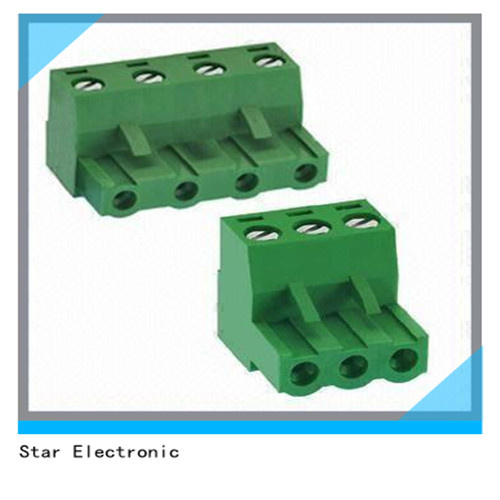 PA66 Plastic Terminal Block Pluggable