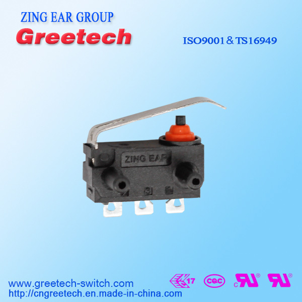 0.1A Wiring Micro Switch Customized Micro Switch with RoHS and UL