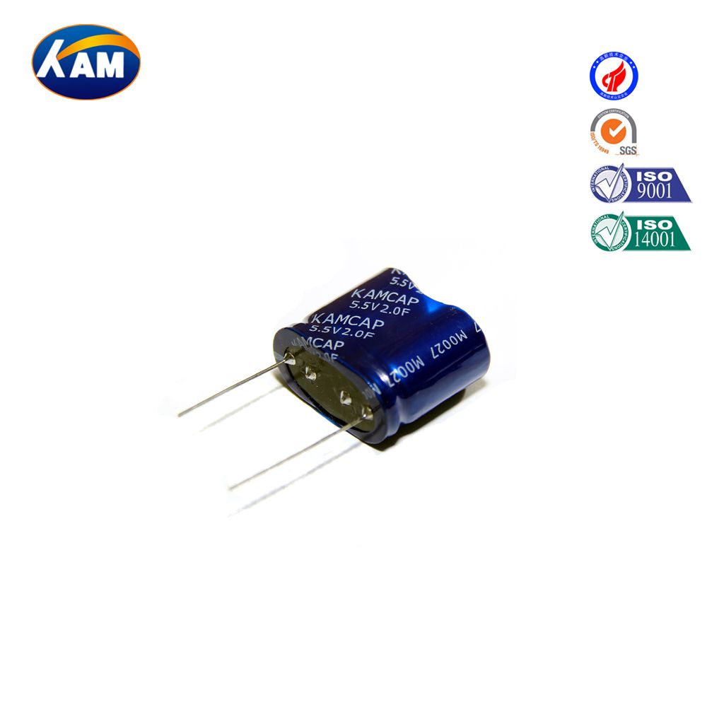 2.0f 5.0f / 5.5V 5.0V Combined Series & Entire Sealing Series Supercapacitor
