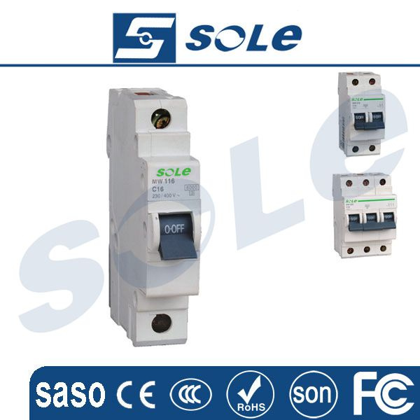Slmcb6-63 Mini Circuit Breaker