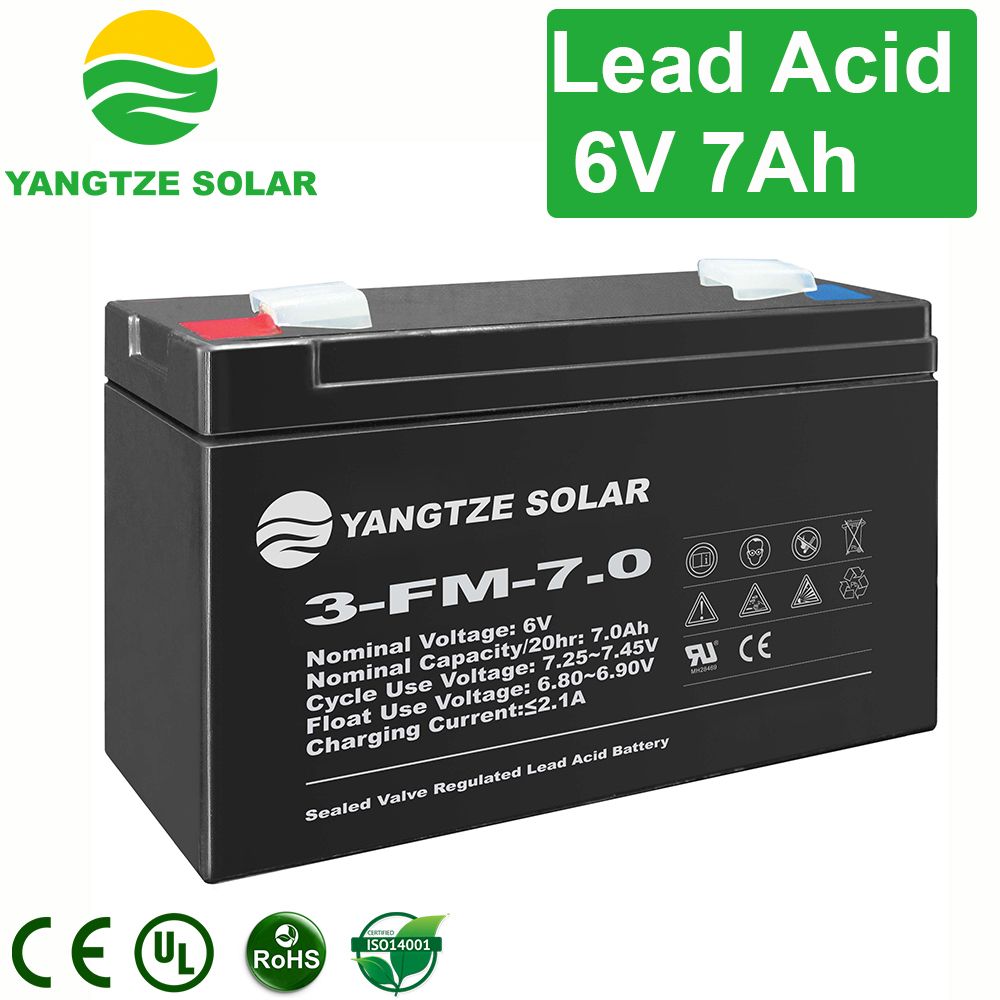 6V 7ah 20hr Rechargeable Made in Korea Batteries