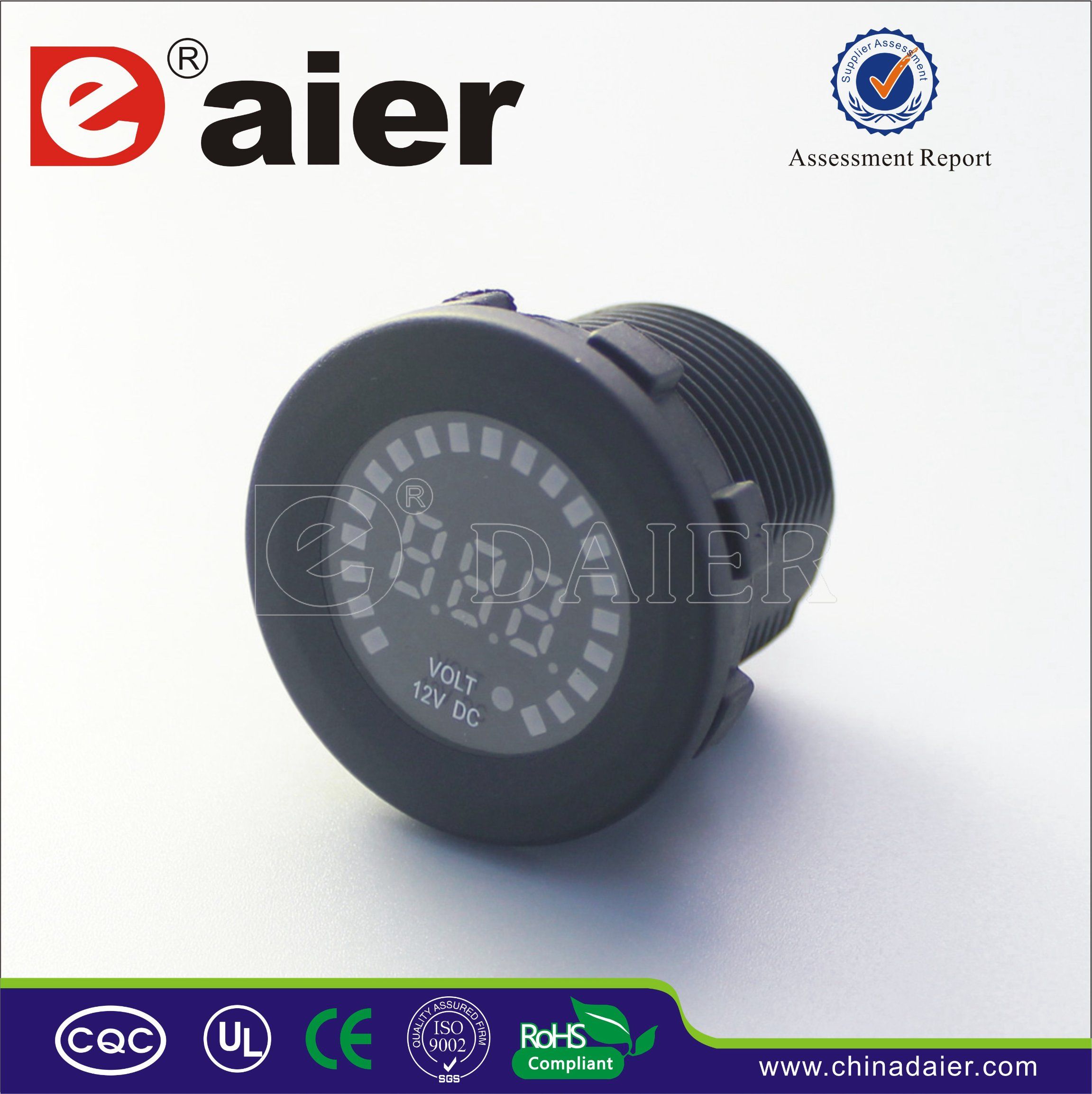 Daier Motorcycle USB RV Auto Power Socket (DS4010A-12V)