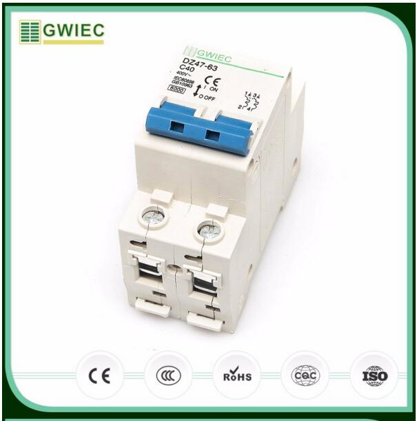 C45n Gwiec 2p 50A Mini Circuit Breake