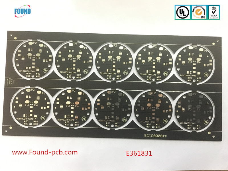 Double Layer PCB with Black Oil Fr4 PCB