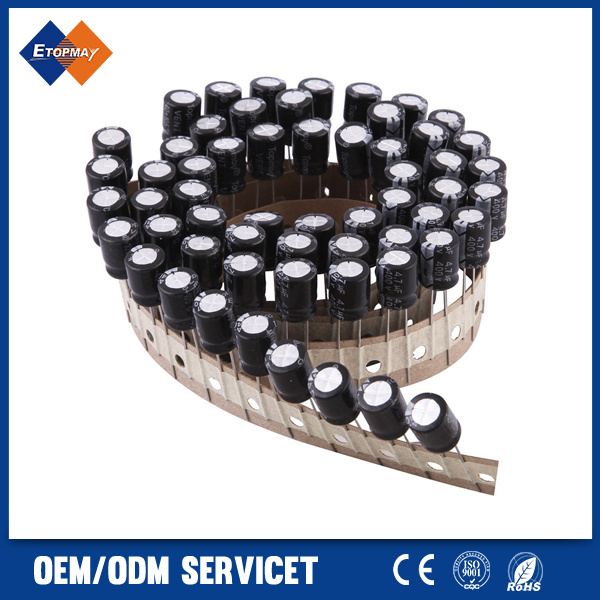47UF 50V Ammo Packing Aluminum Electrolytic Capacitor 105c