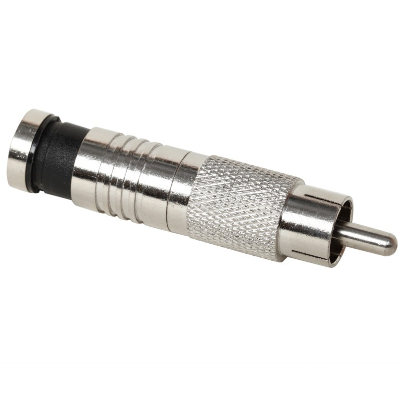 RCA Male Compression Connector for Rg59/RG6