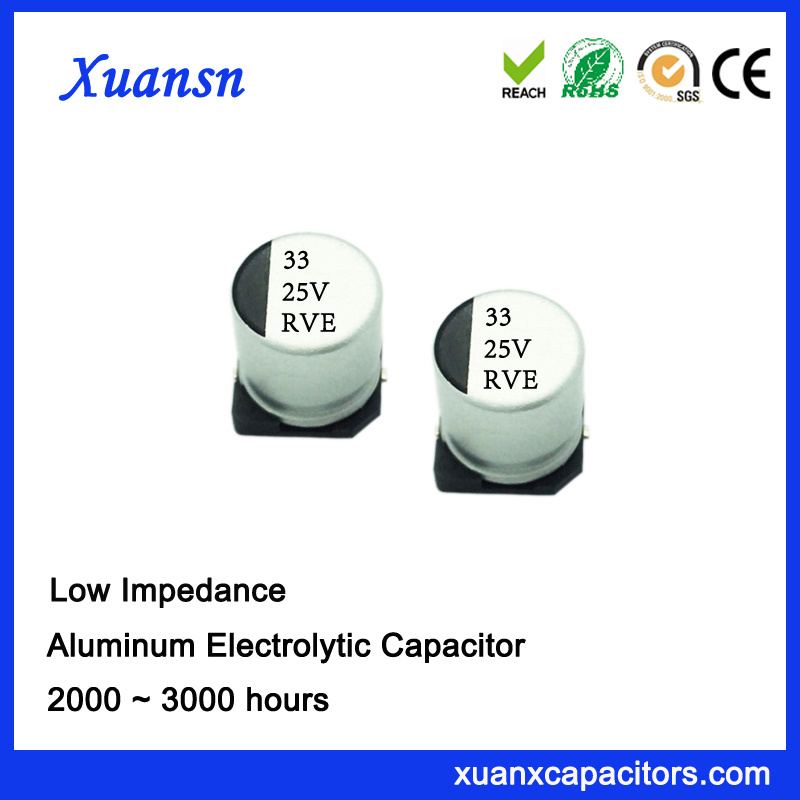 33UF 25V SMD High Frequency Low Impedance Capacitor