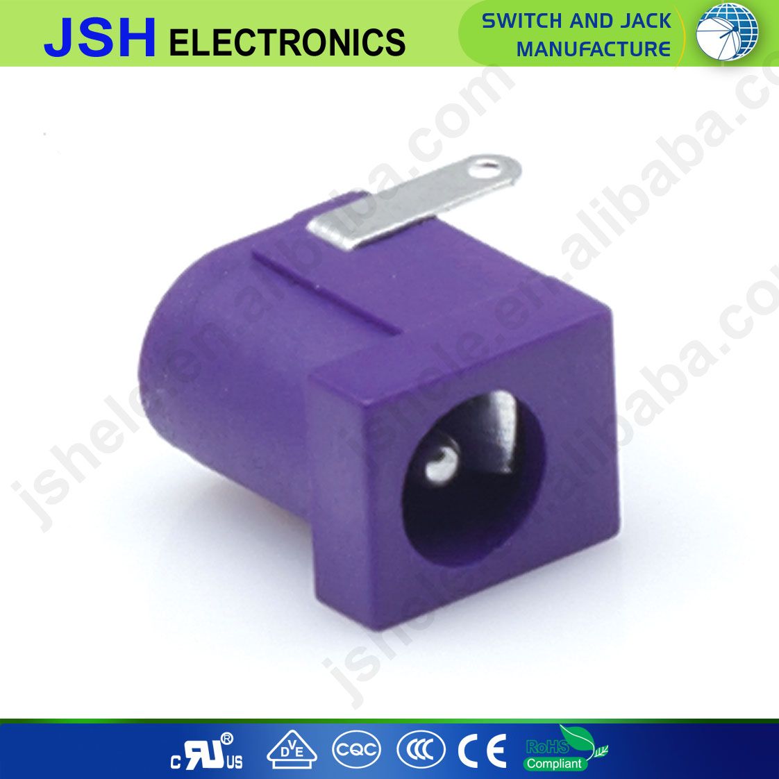 DC-005 5.5mm X 2.1mm Female DC Power Socket