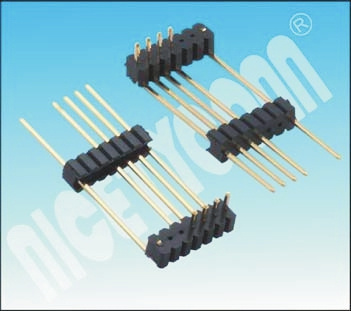 Good Quality pH: 1.27mm Dual Housing Right Angle Pin Header Connector 5 Pins
