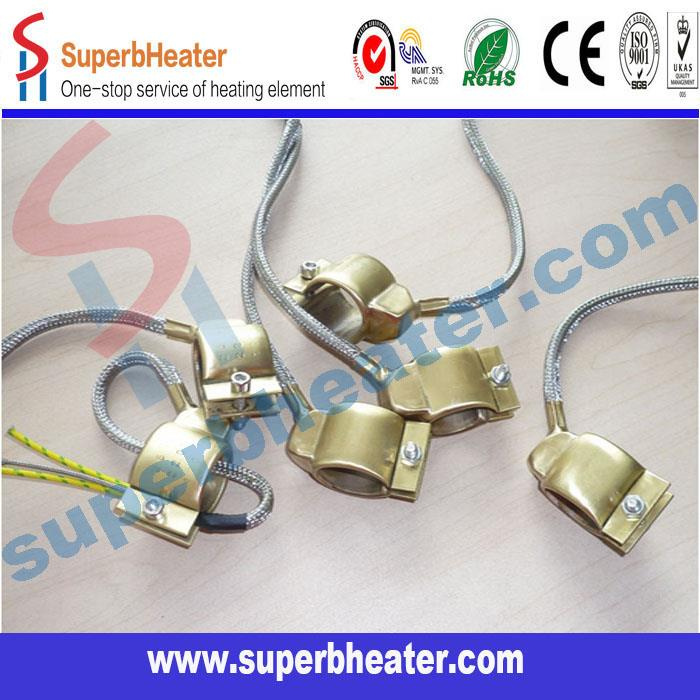 Brass Sealed Nozzle Band Heaters Heating Element