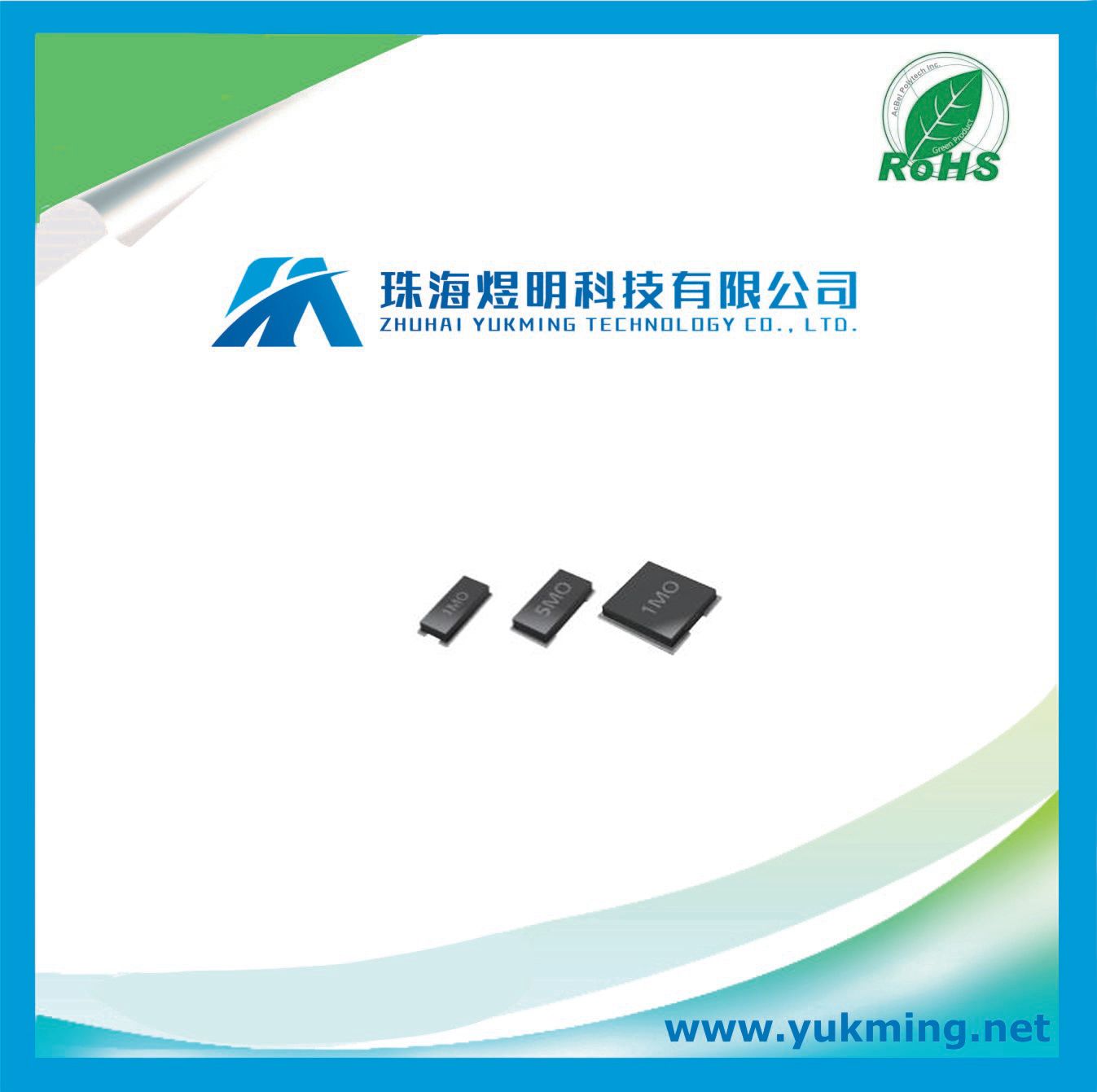 Current Sensing Resistor Erj-Ms6sf1m0u of Electronic Component