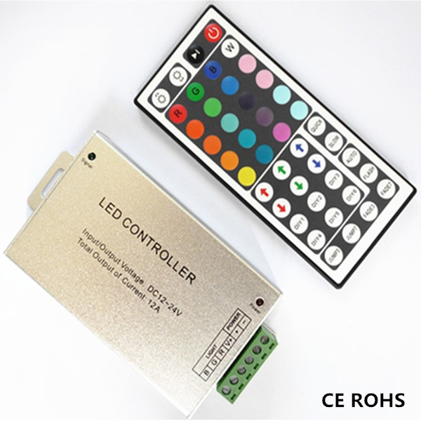 Aluminum Shell RF 44 Keys RGB Remote Control
