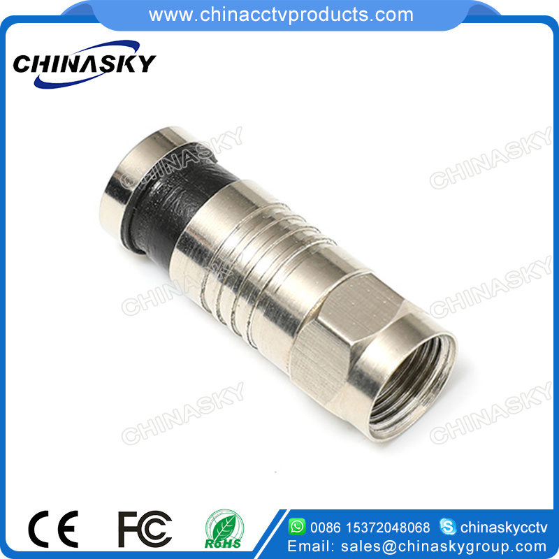 CCTV F Compression Connector for RG6 Cable (CT5063/RG6)