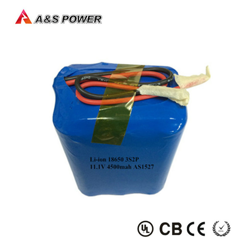 11.1V 12V 4500mAh Rechargeable 18650 Lithium Li-ion Battery Pack