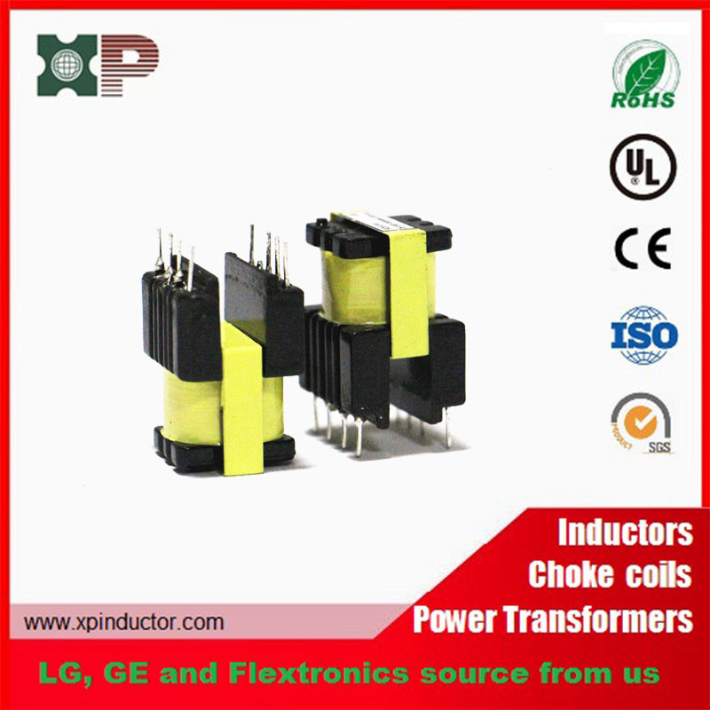 RoHS Ee19 Vertical Type Through Hole High Frequency Transformer SMPS Transformer