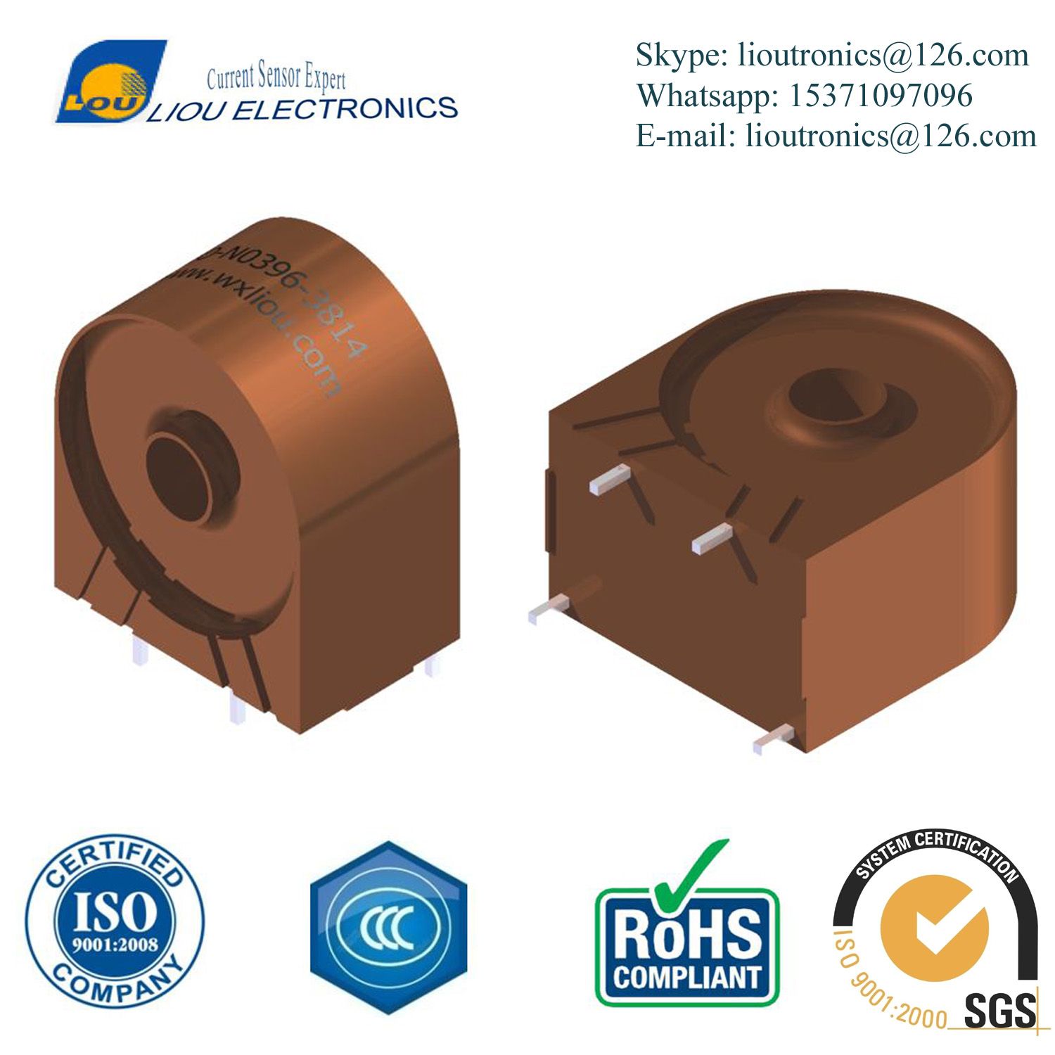 High Current Wide Band High Frequency CT