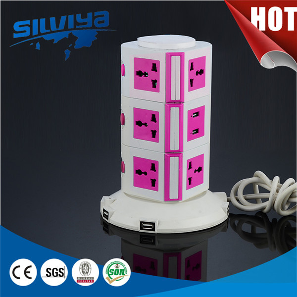 2016 Hot Sale Vertical Power Socket