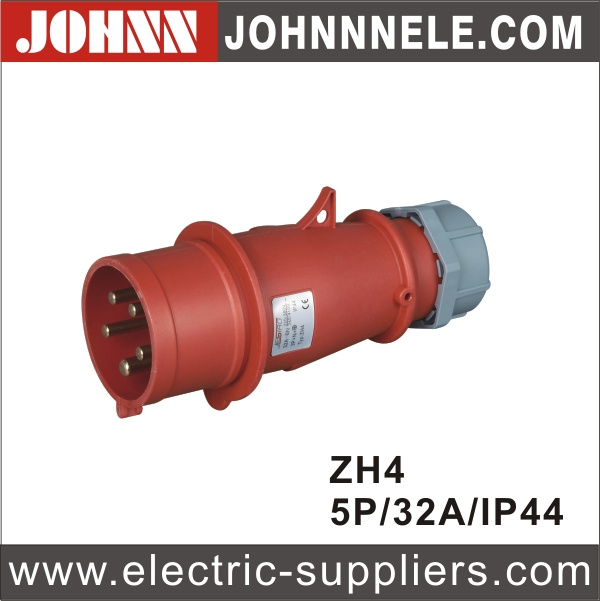 IP44 5p 32A Plug for Industrial