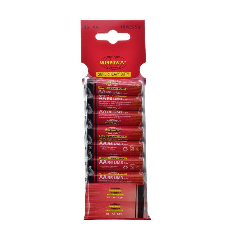 Tiger Head Equivalent AA 1.5V R6p Battery