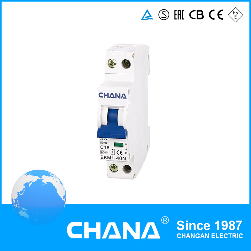 6ka Mini Circuit Breaker MCB with Ce CB Approval